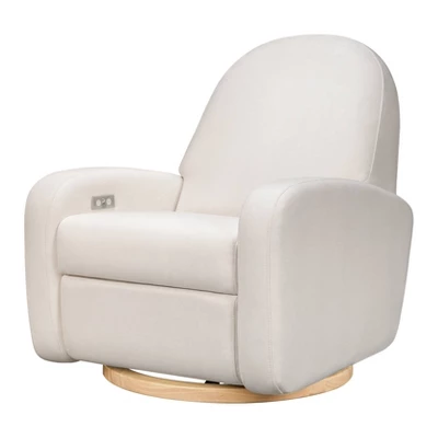 Babyletto Nami Electronic Recliner And Swivel Glider With USB Port And Light Wood Base 15 Babyletto Nami Electronic Recliner And Swivel Glider With USB Port And Light Wood Base - Image 15