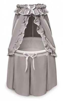 Badger Basket Empress Round Baby Bassinet With Canopy -Baby Dream Shop GUEST 494c4561 0bd3 4ee5 9707 bdbf39d462d7