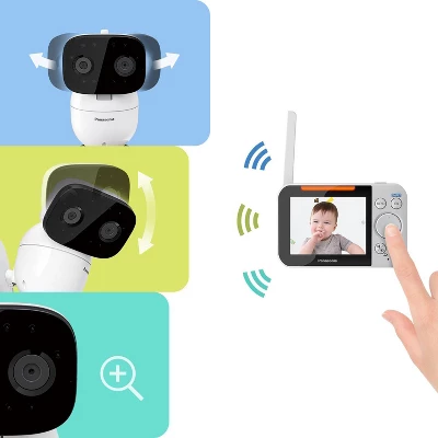 Panasonic Extra Long Range Video Baby Monitor 3.5" - KX-HN4001W 3 Panasonic Extra Long Range Video Baby Monitor 3.5" - KX-HN4001W - Image 3