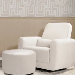 Babyletto Tuba Gliding Ottoman Eco-Weave