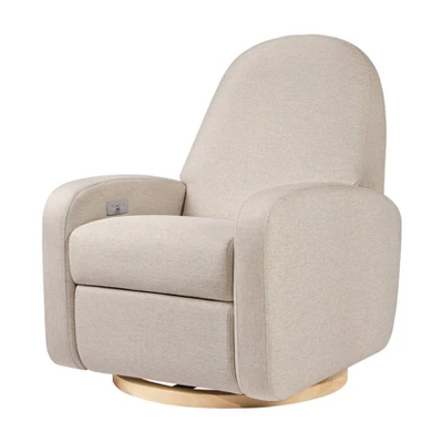 Babyletto Nami Electronic Recliner And Swivel Glider With USB Port And Light Wood Base 17 Babyletto Nami Electronic Recliner And Swivel Glider With USB Port And Light Wood Base - Image 17