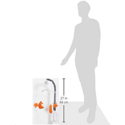 Bacati - Playful Fox Orange/Grey Musical Mobile 1 Bacati - Playful Fox Orange/Grey Musical Mobile