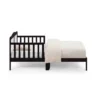 Olive & Opie Birdie Toddler Bed - Espresso/White