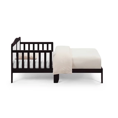 Olive & Opie Birdie Toddler Bed - Espresso/White 1 Olive & Opie Birdie Toddler Bed - Espresso/White