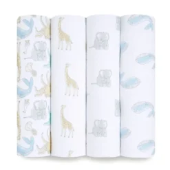 Aden + Anais Essentials Muslin Swaddle Blankets - 4pk 26 Aden + Anais Essentials Muslin Swaddle Blankets - 4pk -Baby Dream Shop GUEST 8acf4889 fefb 4149 99e6 201e57f629c4