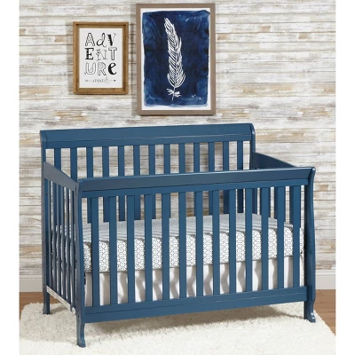 Suite Bebe Riley Lifetime Bundle Crib And Toddler Guard Rail - Navy 3 Suite Bebe Riley Lifetime Bundle Crib And Toddler Guard Rail - Navy - Image 3