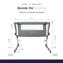 Baby Delight Beside Me Dreamer Bassinet & Bedside Sleeper 30 Baby Delight Beside Me Dreamer Bassinet & Bedside Sleeper -Baby Dream Shop GUEST b03f62e9 4f85 497a a12e 0686e0ab8d04