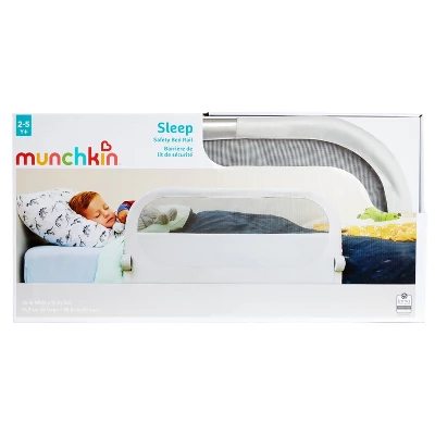 Munchkin Sleep Toddler Bed Rail, Fits Twin, Full And Queen Size Mattresses - Gray 4 Munchkin Sleep Toddler Bed Rail, Fits Twin, Full And Queen Size Mattresses - Gray - Image 4