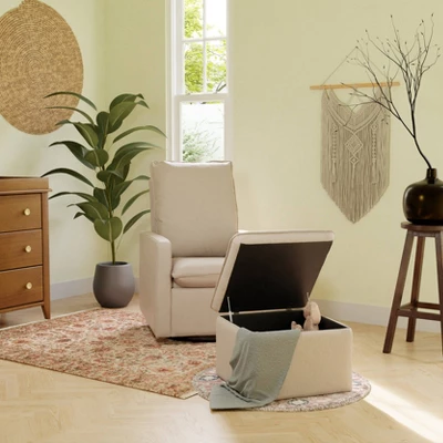 Babyletto Cali Storage Eco-Weave Ottoman 6 Babyletto Cali Storage Eco-Weave Ottoman - Image 6